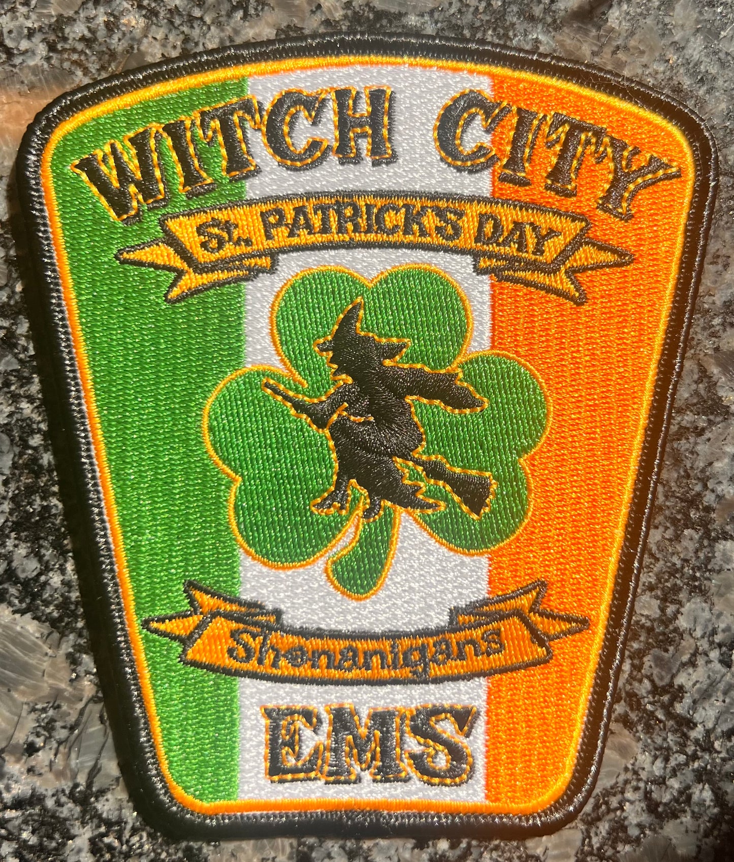 Witch City EMS Patch St. Patty’s Day