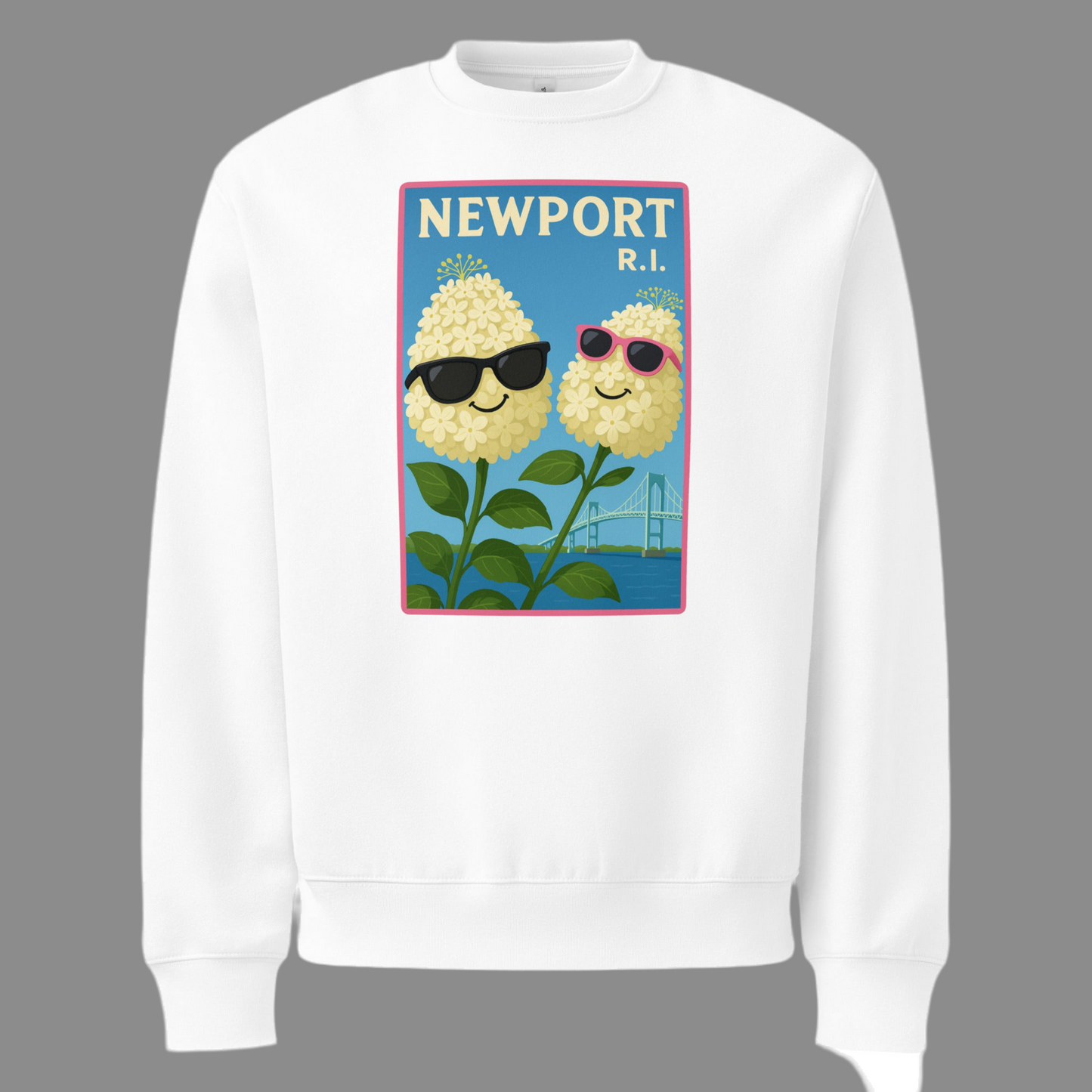 Oversized heavyweight sweatshirt Newport RI