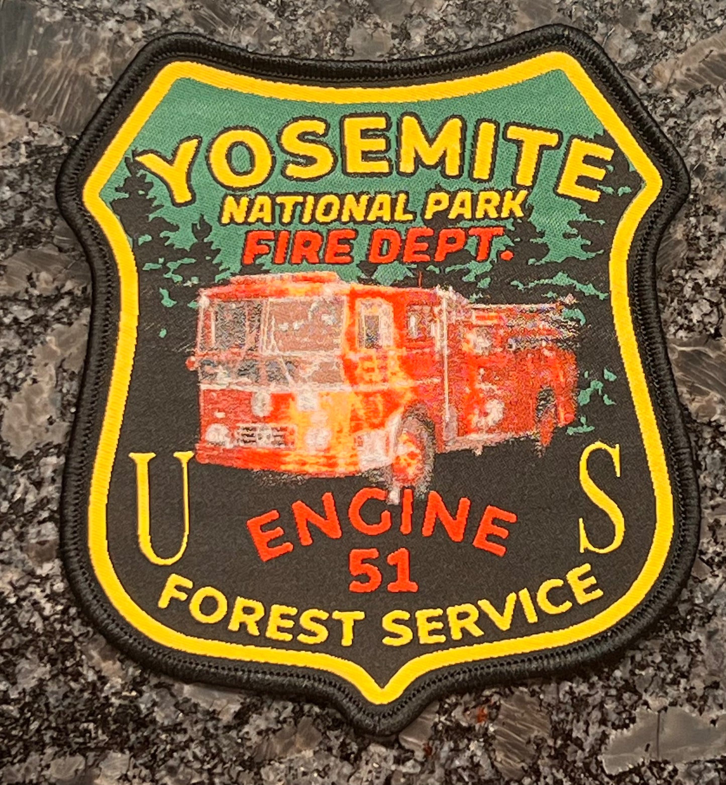 Engine 51 “Emergency” Yosemite National Park.  Patch