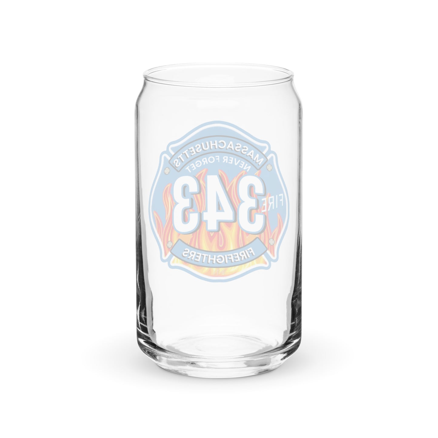 Can-shaped glass Mass Fire Plate