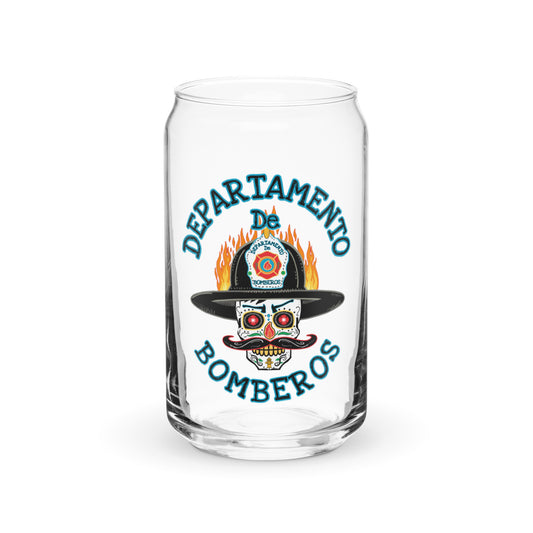 Can-shaped glass Bomberos