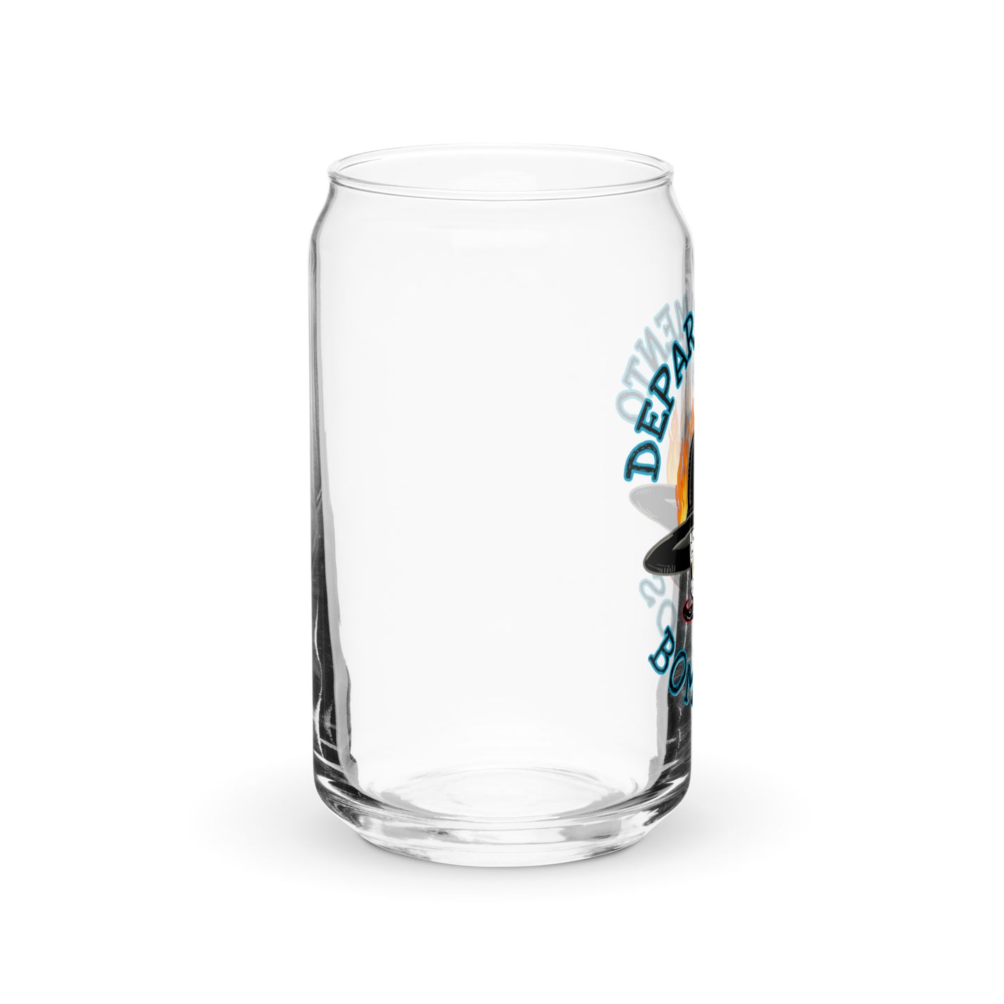Can-shaped glass Bomberos