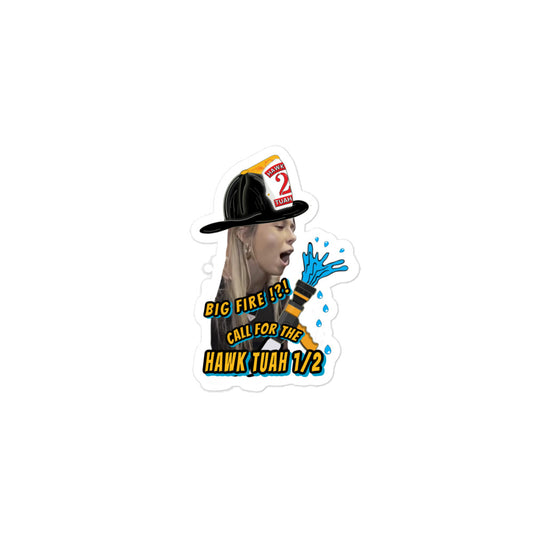 Bubble-free stickers Hawk 2 1/2
