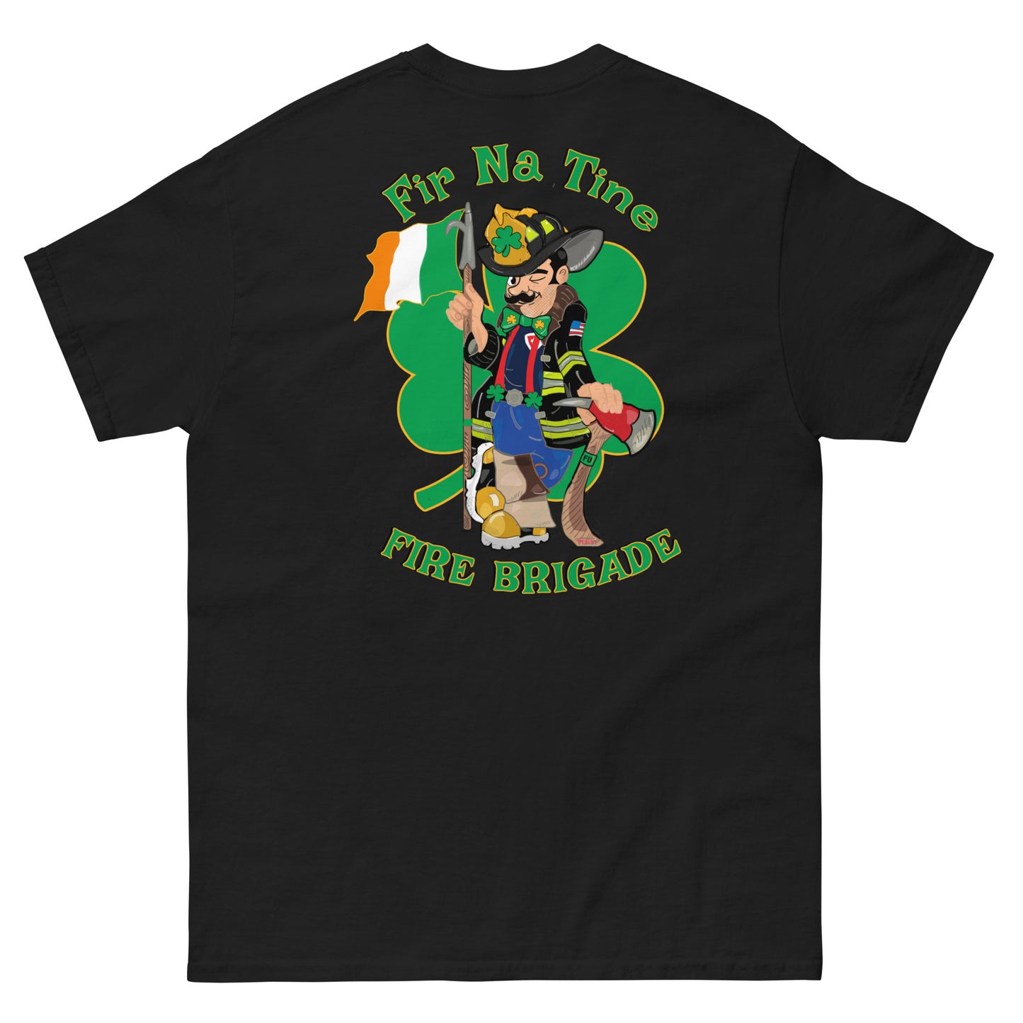Men's classic tee St. Patty’s Day Fire