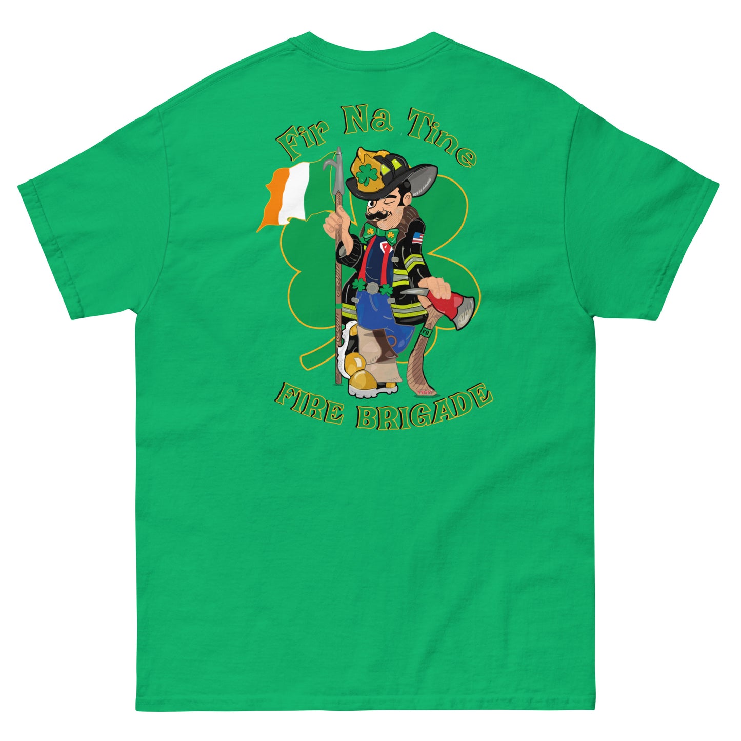 Men's classic tee St. Patty’s Day Fire