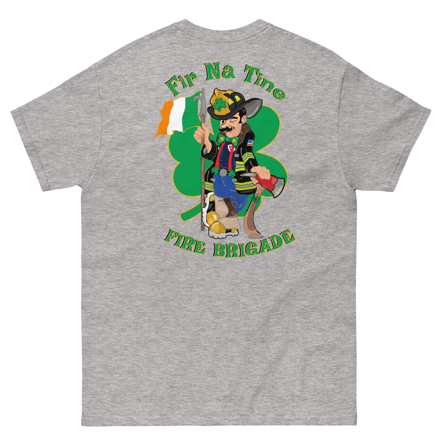 Men's classic tee St. Patty’s Day Fire