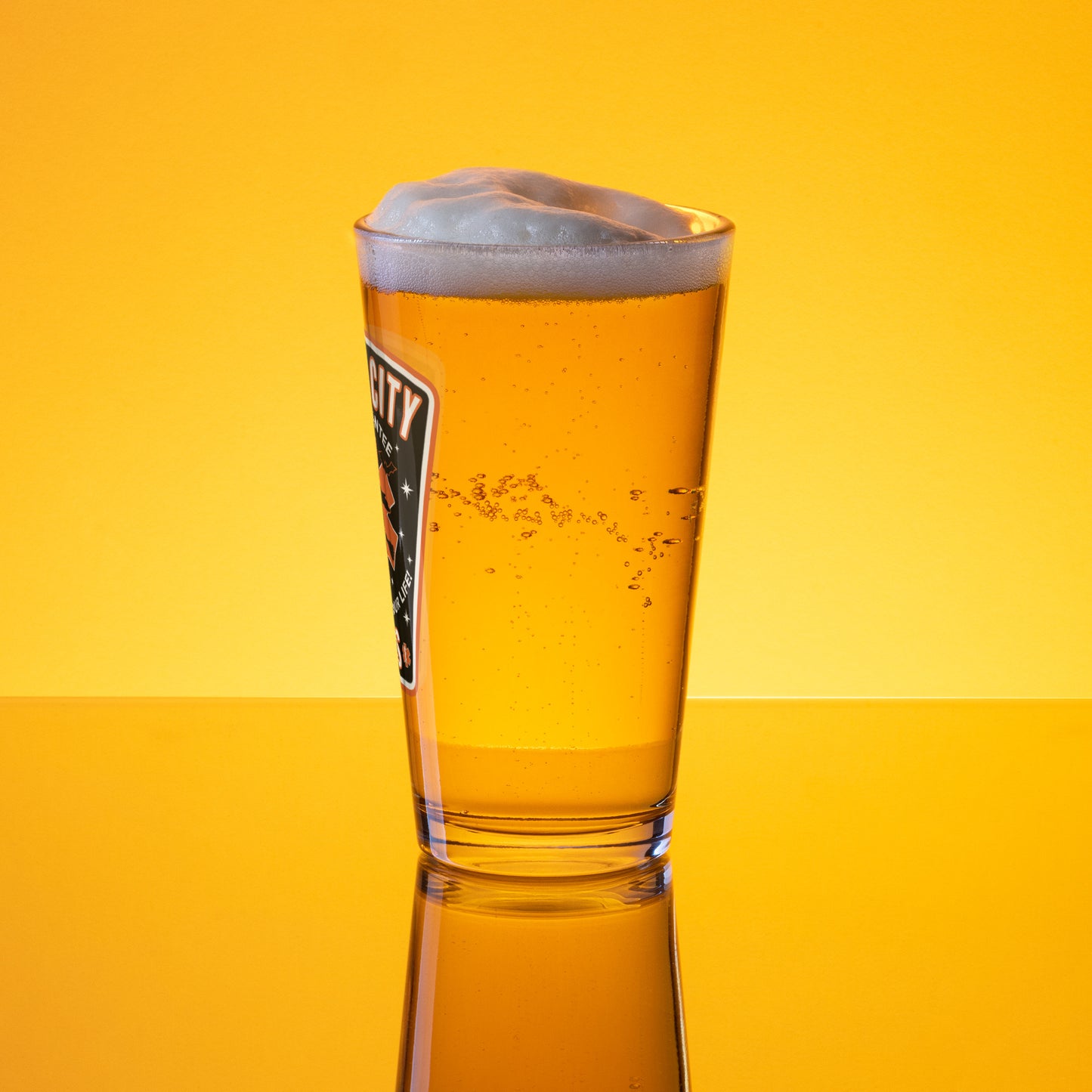 Shaker pint glass EMS Witch City