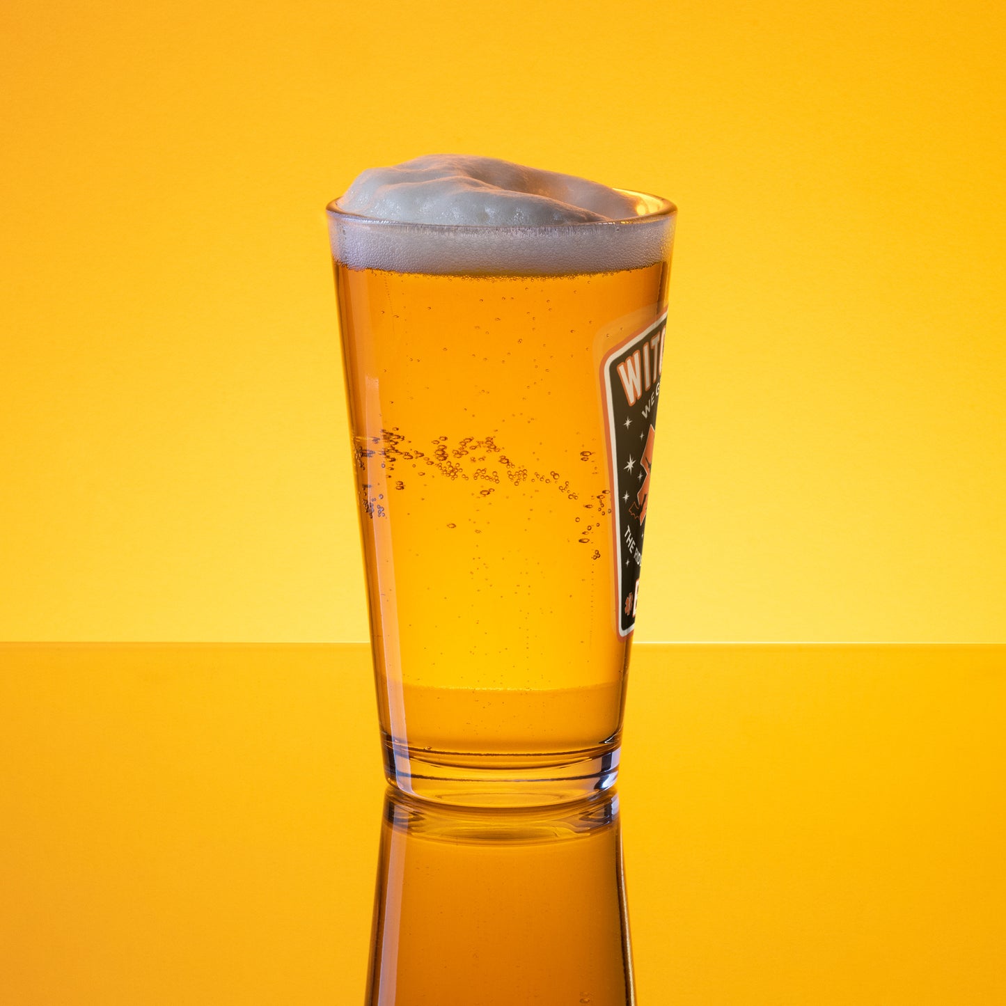 Shaker pint glass EMS Witch City