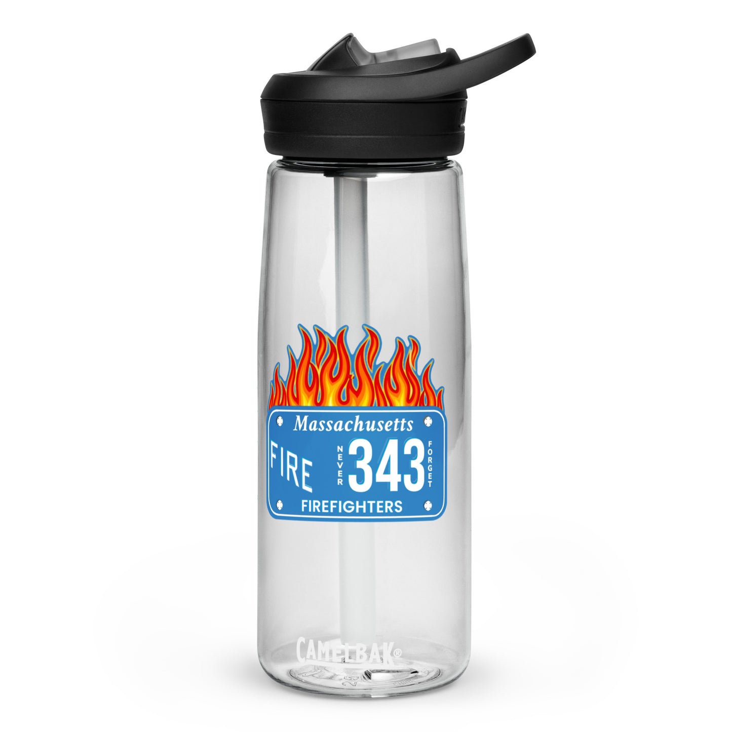Sports water bottle Mass Fire Plate