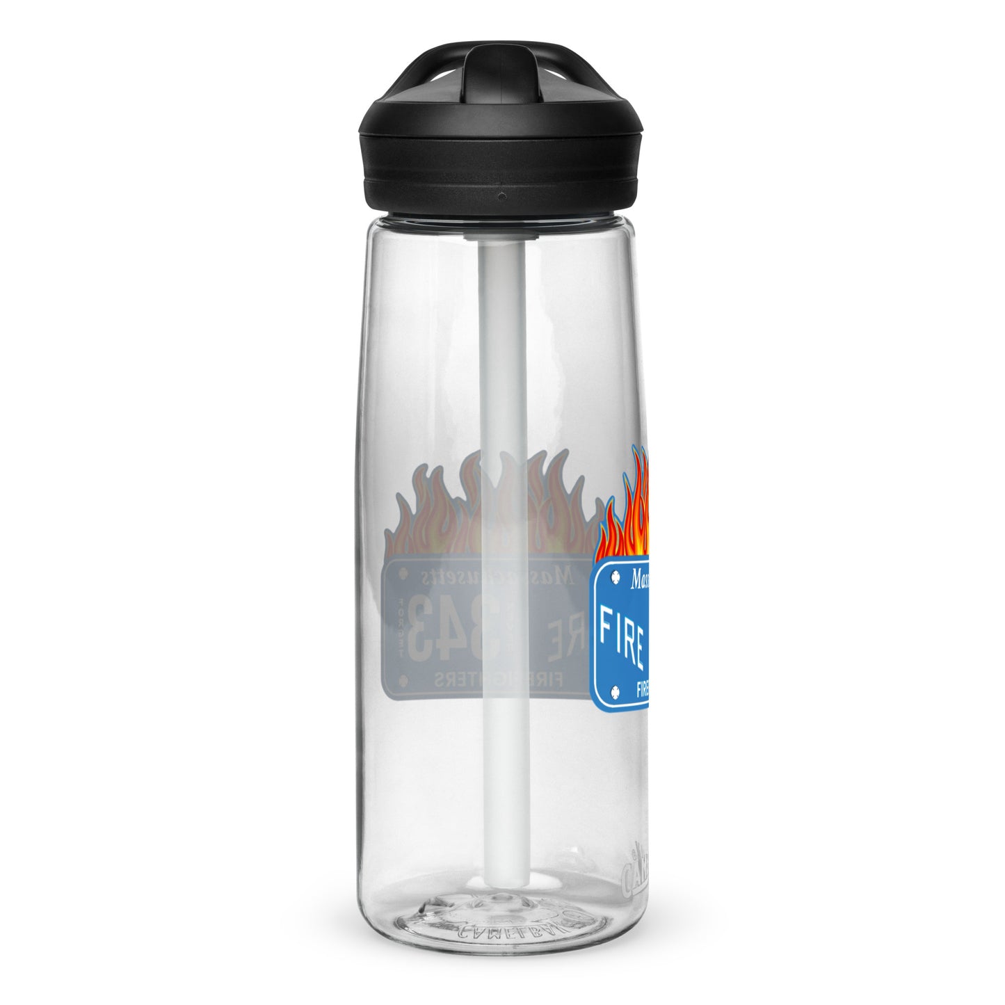 Sports water bottle Mass Fire Plate