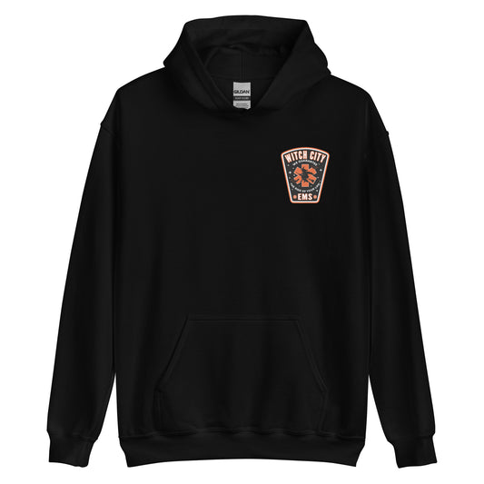 Unisex Hoodie. Witch City EMS