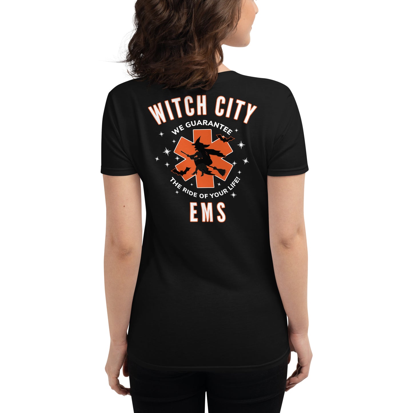 Women's short sleeve Witch City EMS