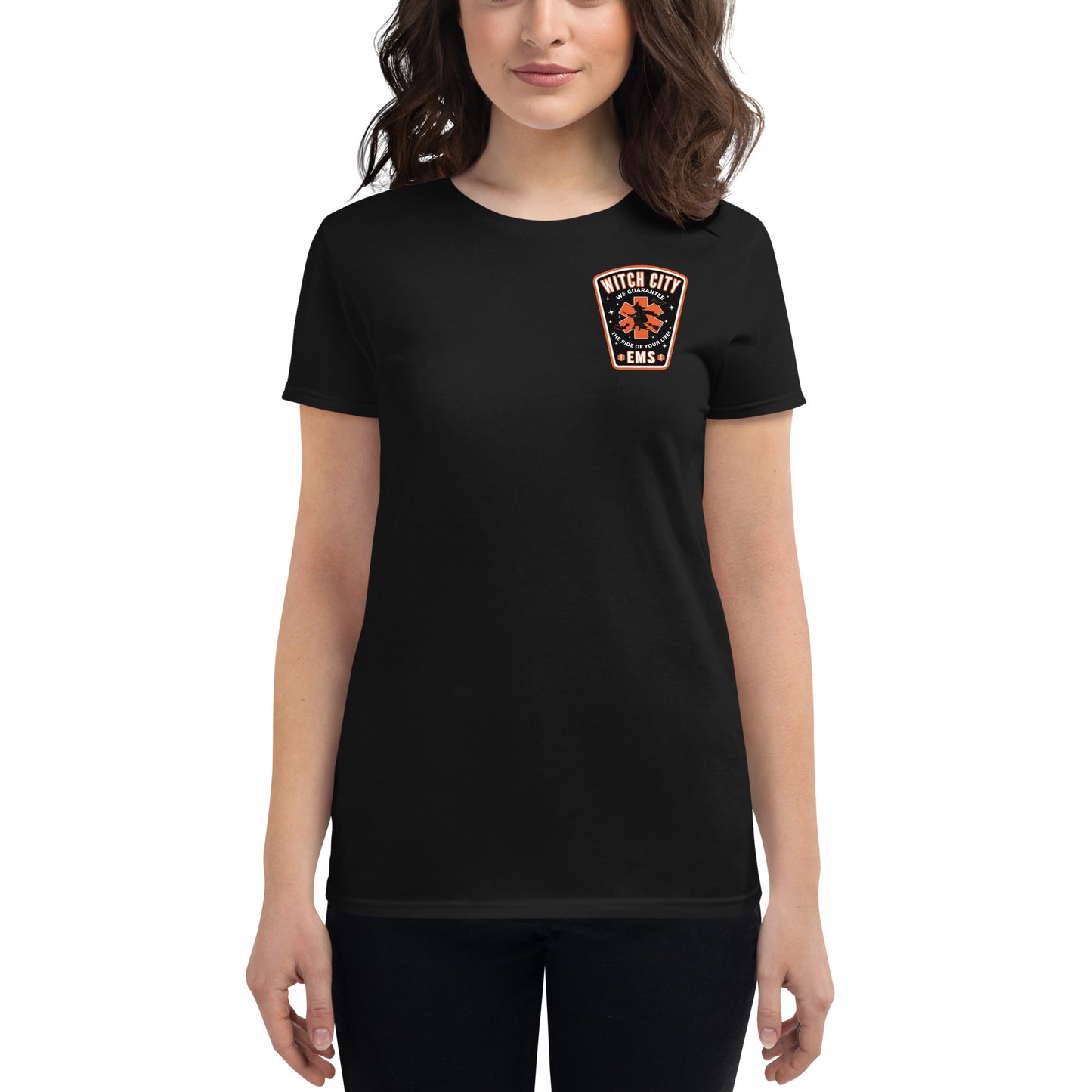Women's short sleeve Witch City EMS
