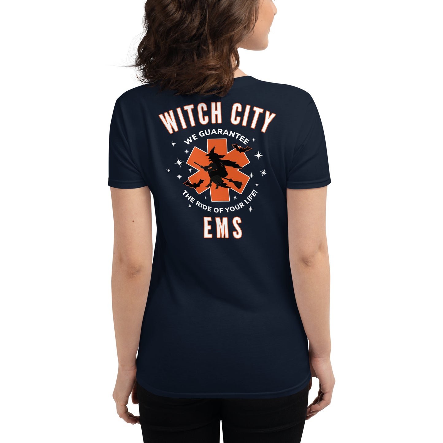 Women's short sleeve Witch City EMS