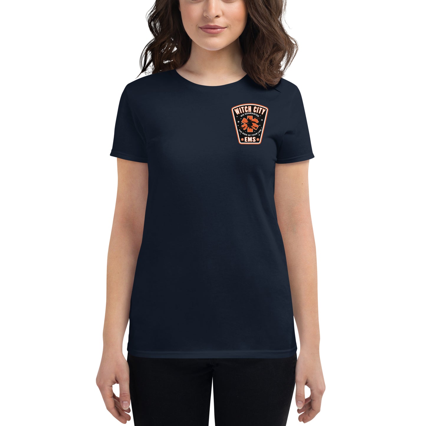 Women's short sleeve Witch City EMS